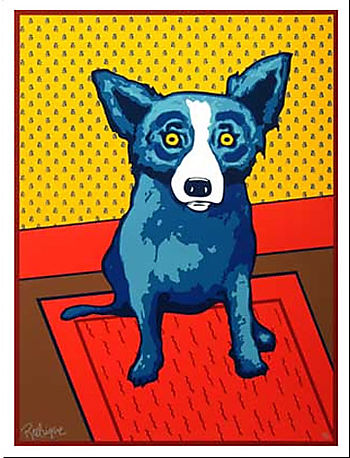 Blue Dog in New Orleans… Sorry, Ty!